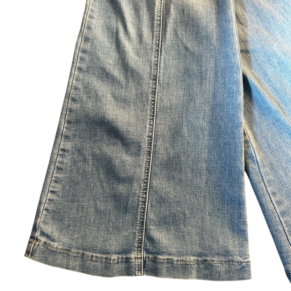 Flying Tomato Women’s Blue Wide Leg Jeans. Size L - Picture 5 of 9
